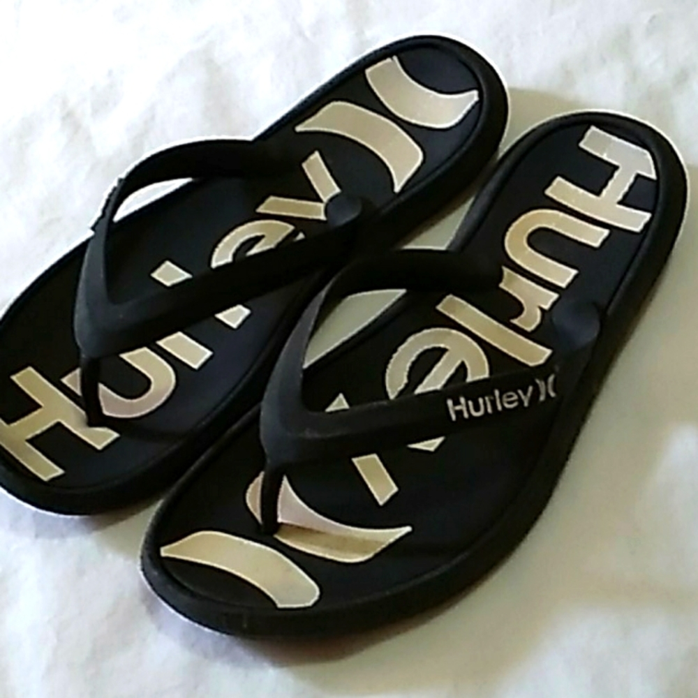 UNISEX Hurley  Flip Flops 7TO 7.5 MEN UP TO 8.5 FOR WOMEN
